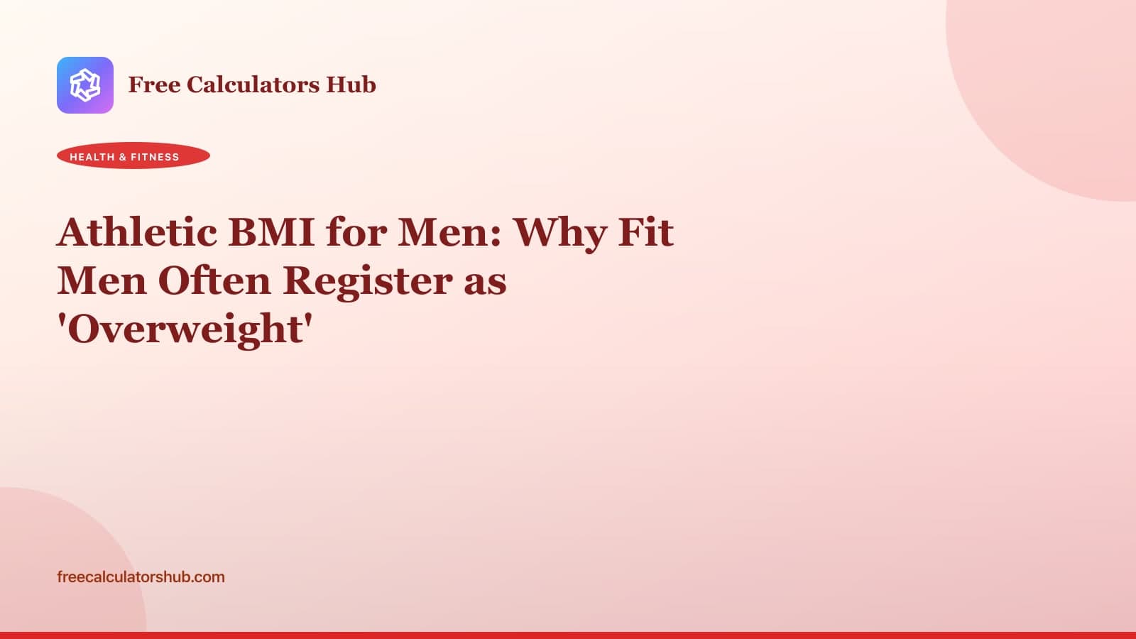 Athletic BMI for Men: Why Fit Men Often Register as 'Overweight'