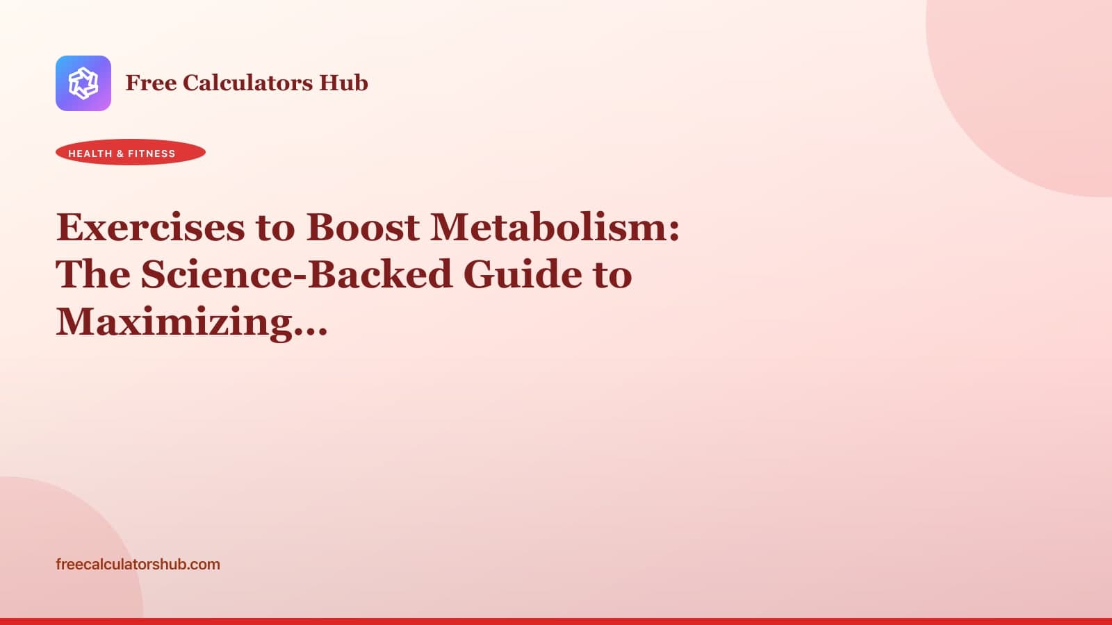 Exercises to Boost Metabolism: Science-Backed Strategies That Actually Work