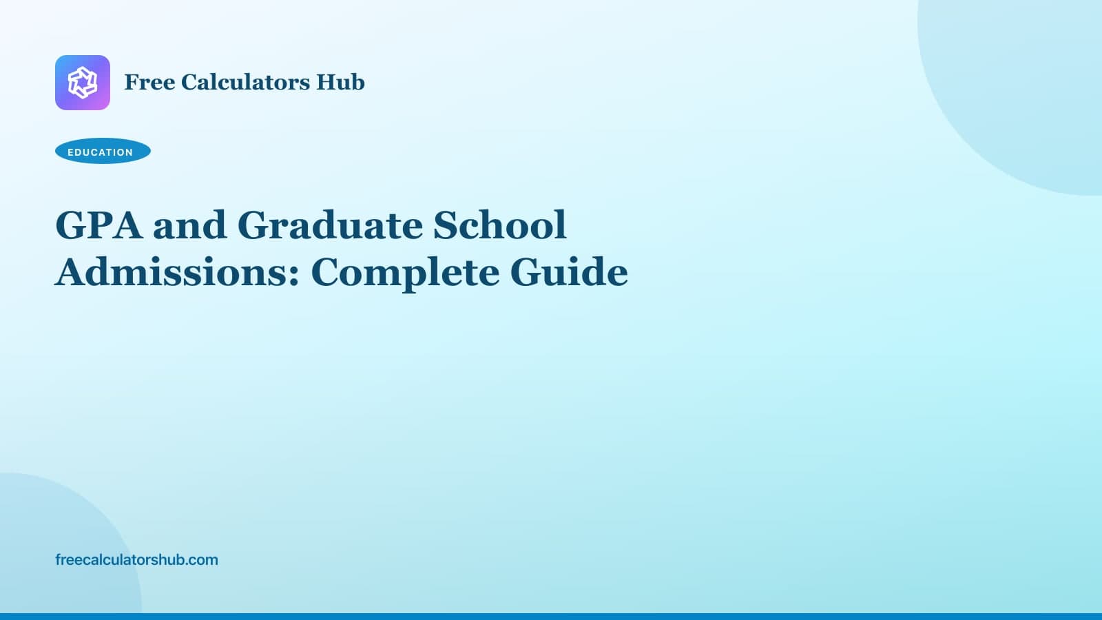 GPA and Graduate School Admissions: What You Need to Know