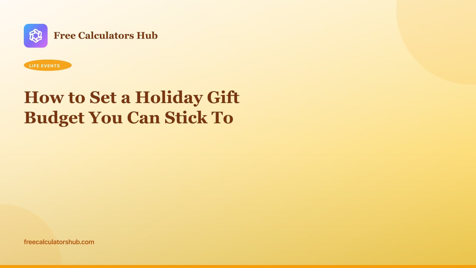 How to Set a Holiday Gift Budget You Can Stick To